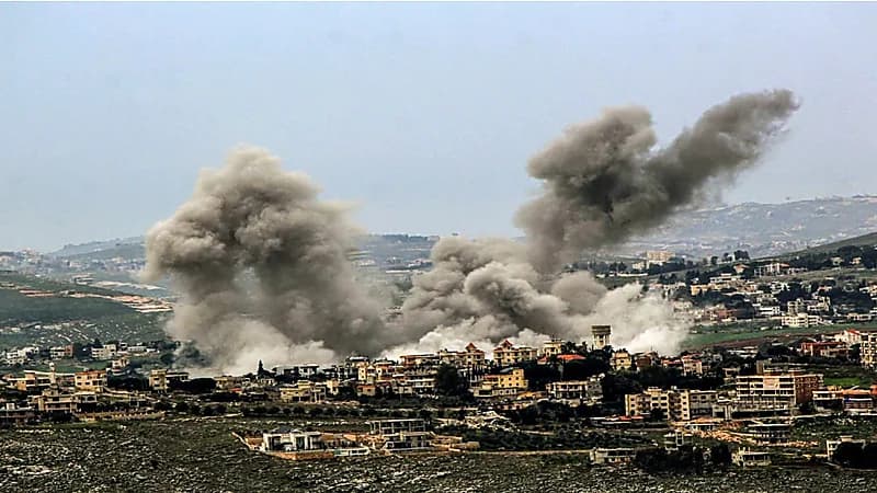 غارات للاحتلال الإسرائيلي تودي بحياة شخصين في لبنان