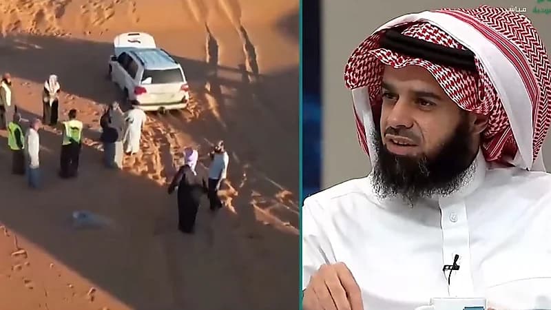 مواطن يروي قصة ضياعه في صحراء الدهناء وكيف تم إنقاذه .. فيديو