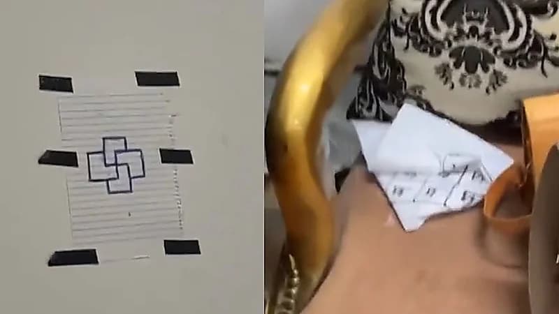 شبان يعثرون على أعمال سحر في شقة سكنية .. فيديو