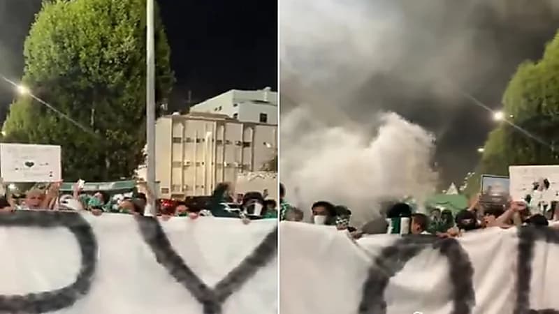 مسيرة لجماهير الأهلي لتحفيز الفريق قبل مواجهة الهلال .. فيديو