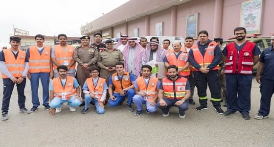 هلال الباحة يشارك بحملة توعوية في فعاليات اليوم العالمي للدفاع المدني
