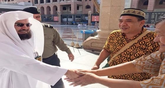 السديس يقوم بجولة ميدانية للوقوف على الخدمات المقدمة لزوار المسجد النبوي