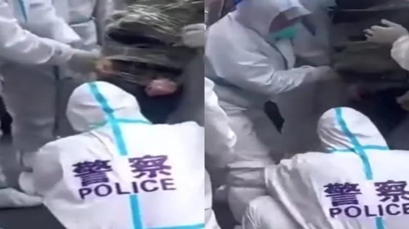 شاهد.. عقوبة قاسية لشخص خالف احترازات كورونا