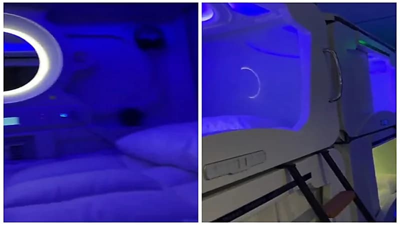 مطار الرياض يوفر كبسولات النوم لراحة المسافرين .. فيديو