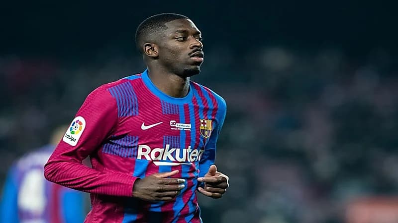 ديمبلي يرغب في الاستمرار مع برشلونة