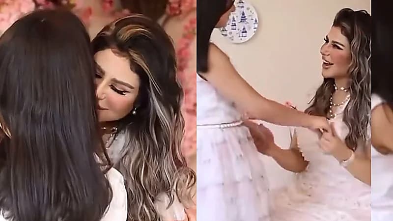 أول ظهور لـ حليمة بولند برفقة عائلتها بعد أزمتها الأخيرة .. فيديو