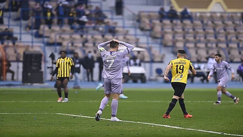 قناة ESPN بعد خسارة النصر:"ليلة صعبة على رونالدو"