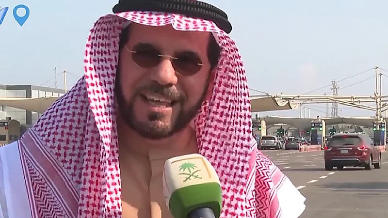 بالفيديو .. أجواء الاحتفاء باليوم الوطني البحريني الـ51 من جسر الملك فهد