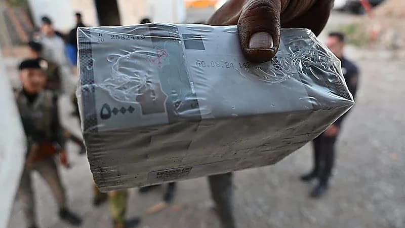 العراق تضبط شاحنة محملة بمليارات ليرة سورية.. صور