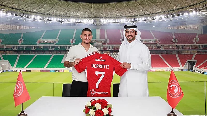 رسميًا .. فيراتي ينتقل إلى الدوري القطري