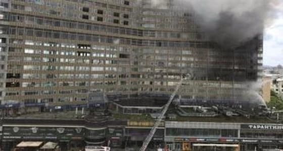 حريق يلتهم مبنى المخابرات الروسية