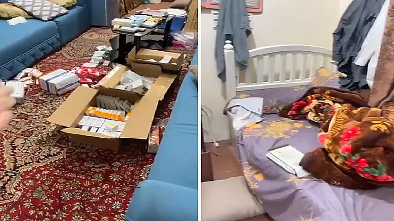 بالفيديو .. ضبط وافدون انشأوا عيادة طبية داخل شقة سكنية وسط الرياض