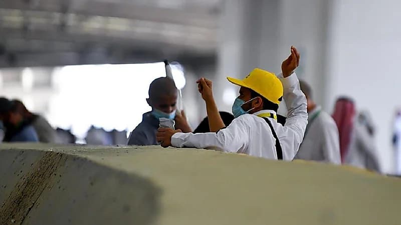 مشعر مِنى يتأهب لوداع الحجاج