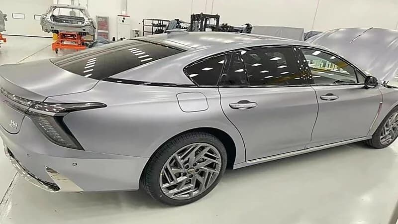 صور.. تسريبات تكشف عن هونشي H6 سيدان الفاخرة قبل التدشين