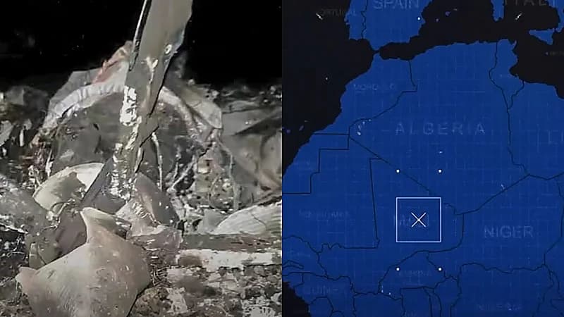 مالي تتهم الجزائر بإسقاط إحدى طائراتها المسيرة للمراقبة قرب حدودهما.. فيديو