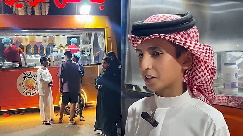 شاب يكشف كيف حول حبه لوجبة البطاطس إلى مشروع بتبوك .. فيديو