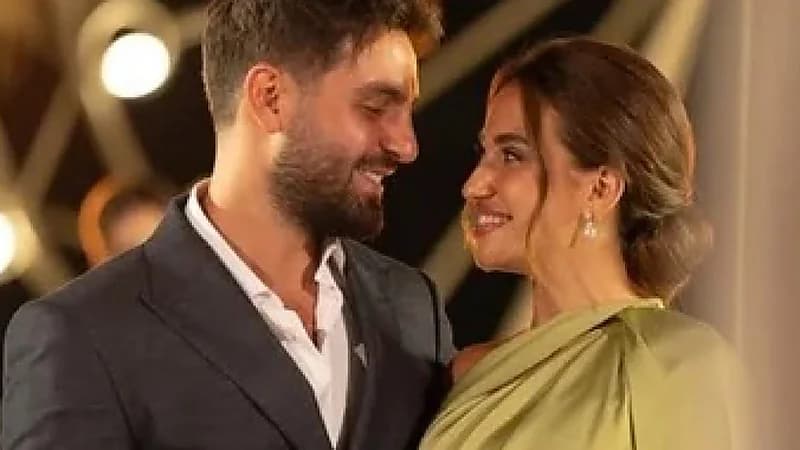 غيث مروان يهدي زوجته 20 ألف وردة بمناسبة عيد الحب.. صور