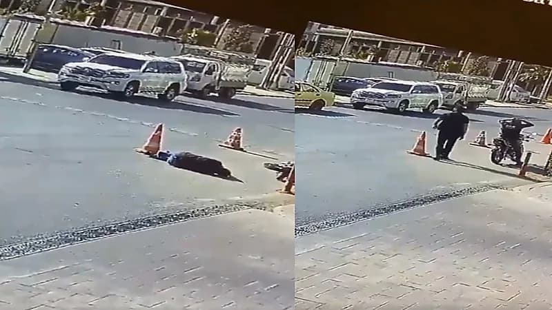 بالفيديو.. عراقي ينجو بأعجوبة من محاولة قتل