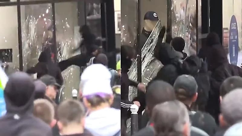 فيديو..تظاهرات وشغب بسبب ارتفاع تكاليف المعيشة في باريس