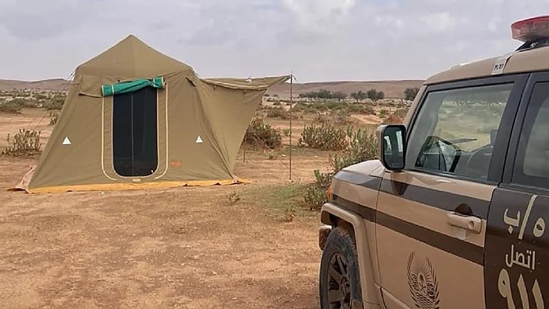 ضبط مواطن لارتكابه مخالفة التخييم في محمية الملك عبدالعزيز الملكية