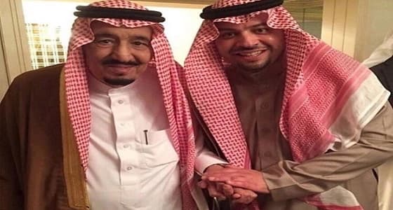 بالصورة.. خادم الحرمين الشريفين برفقه أمير الحدود الشمالية