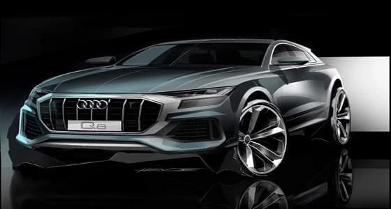 بالفيديو.. أودي تكشف أسرار تصميم Q8 أول SUV كوبيه بموديلاتها