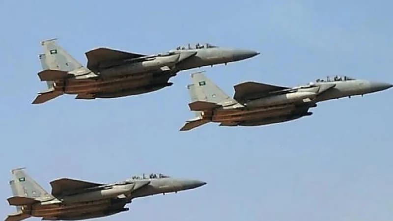 "التحالف" يدمر 20 آلية وموقع حوثي لإطلاق المسيرات بالجوف ومأرب