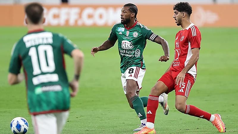 الاتفاق يتغلب على العربي القطري بثنائية .. فيديو