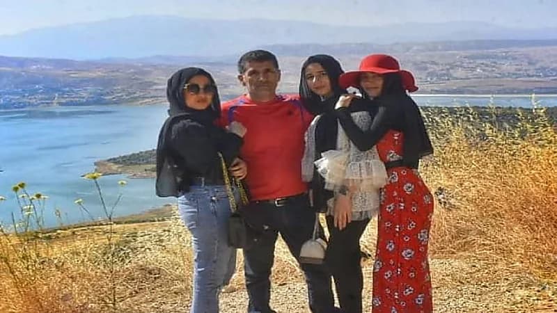 الجريمة التي هزت لبنان.. الأب المفجوع يودع نعوش بناته الثلاث وزوجته