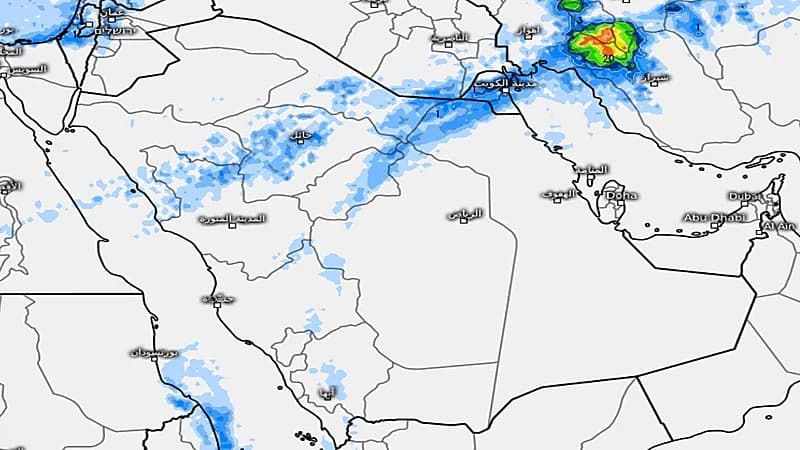 "المسند": ‏الكتلة الربيعية الباردة تتربع فوق المناطق الشمالية والوسطى