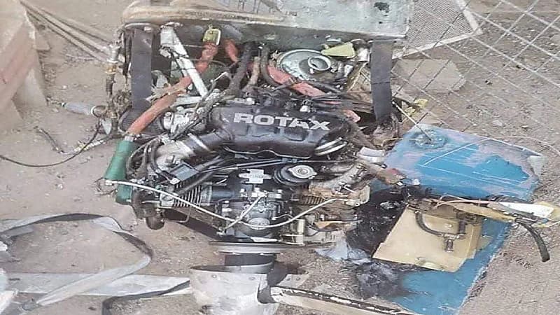 محرك طائرة يفضح الشركات والدول الداعمة للمسيرات الإيرانية