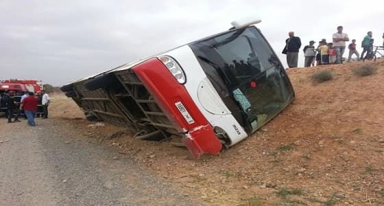 حادث مروع بحافلة تقل 50 سائحا صينيا بأيسلندا