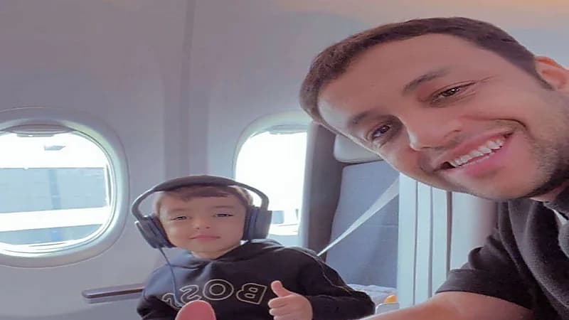 الشلهوب رفقة ابنه بندر .. صورة