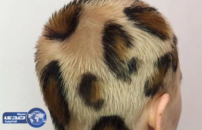 بالصور.. تزيين الروؤس بنقش وألوان التايجر