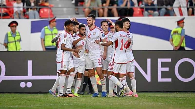 التعادل الإيجابي يحسم مباراة قرغيزستان والإمارات