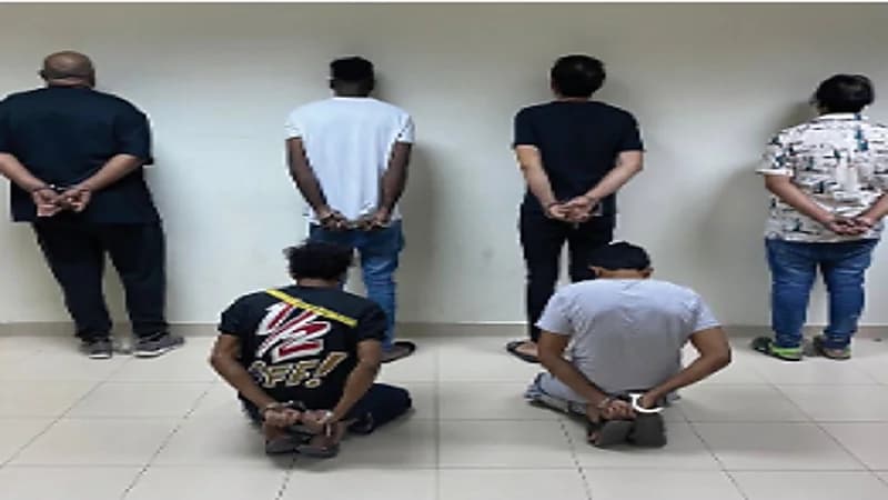 شرطة جدة تقبض على 6 أشخاص ارتكبوا حادثة جنائية