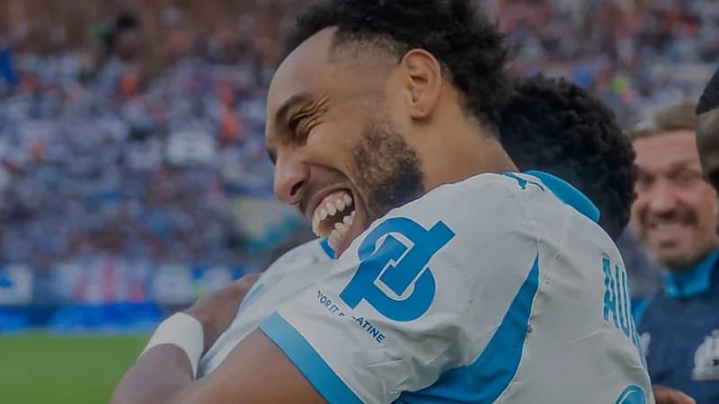 أوباميانغ يقود مارسيليا لانتصاره الأول بخماسية