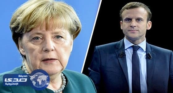 ماكرون وميركل يترأسان اجتماعًا مشتركًا بقصر الإليزيه