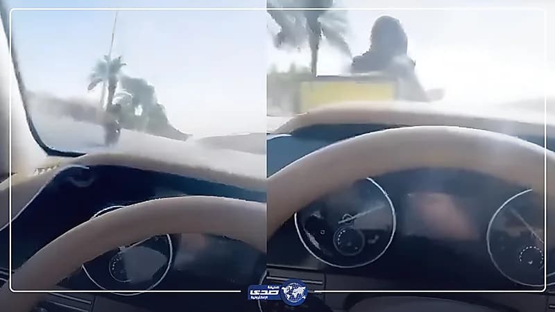 القبض على شاب صدم مندوب توصيل بسيارته متعمدا .. فيديو