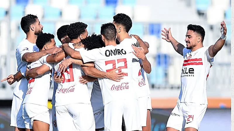 الزمالك يستعيد صدارة الدوري المصري بثنائية