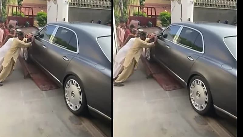 سرقة سيارة فاخرة من بريطانيا والعثور عليها في باكستان