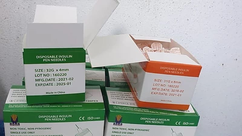 بالصور .. ضبط عمالة وافدة زورت تواريخ 3 ملايين إبرة أونسلين