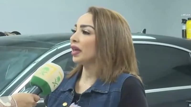 شاهد.. مواطنة تكشف سر افتتاحها وكالة لتلميع السيارات في جدة