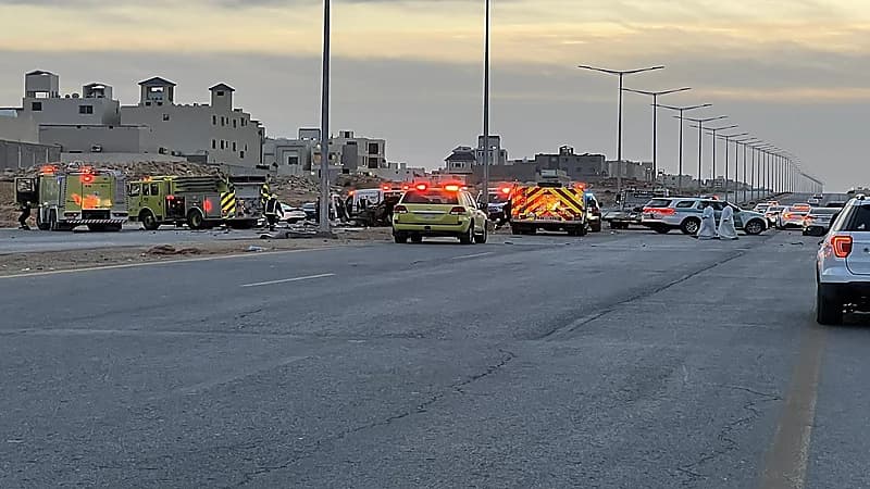 وفاة أسرة كاملة في حادث مروري غرب الرياض