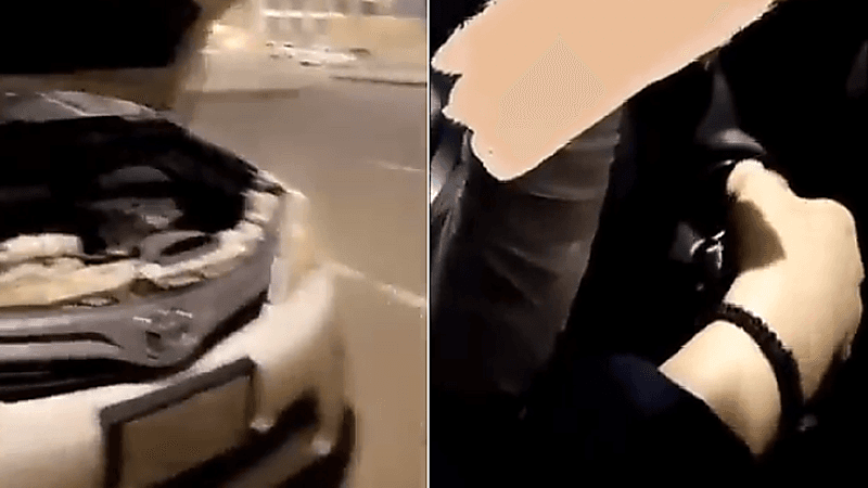 بالفيديو..فزعة شبان لفتاة تعطلت مركبتها على الطريق وسط الظلام الدامس