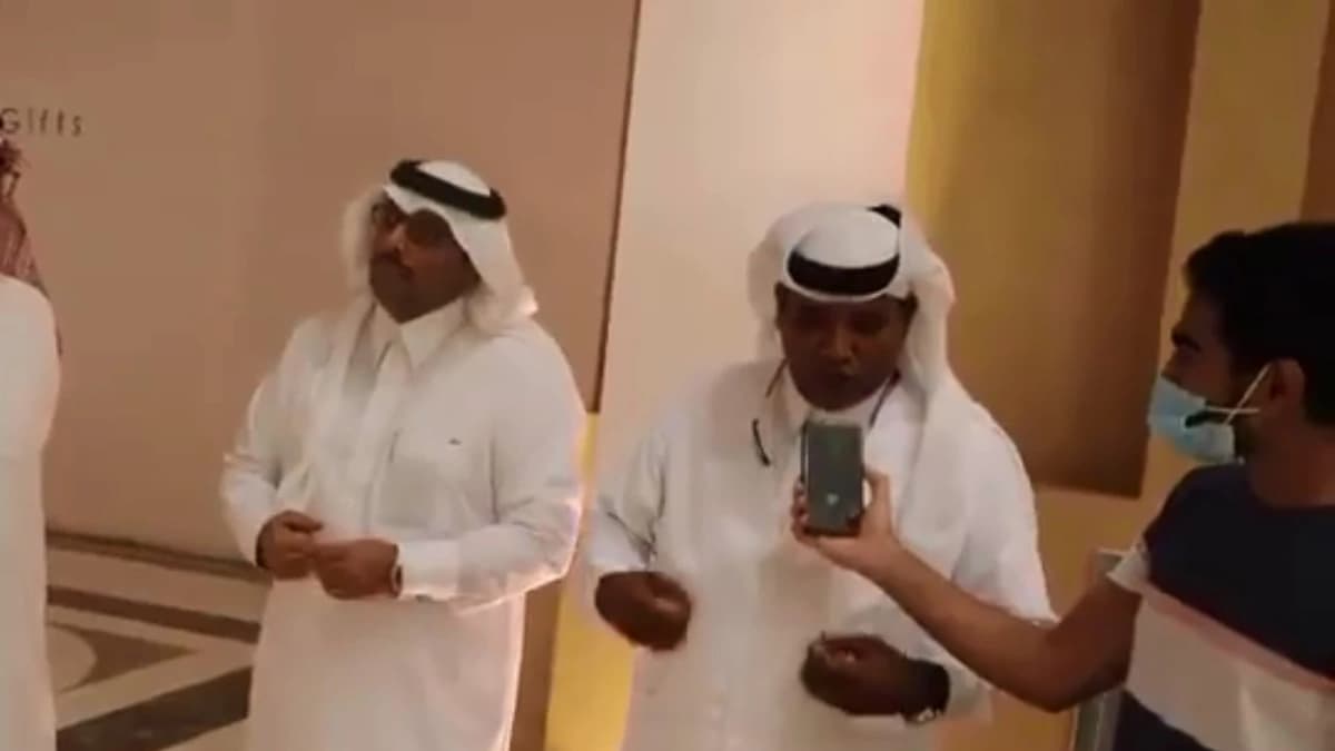 قطري ينشر فيديو مع سفير إيران.. ومغردون ينتفضون: " خيانة وعمالة "
