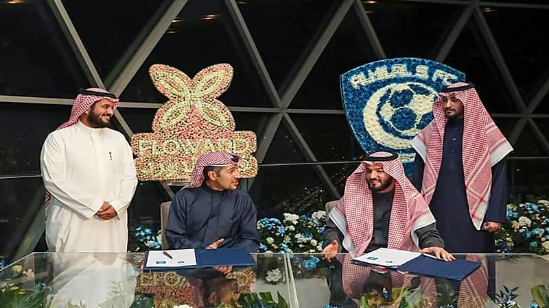الهلال يعلن عن توقيع عقد رعاية جديد لمدة 4 أعوام 