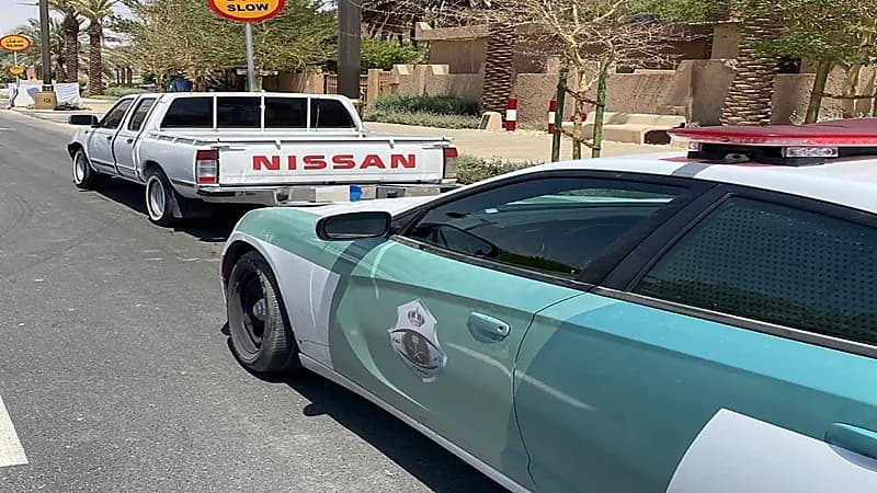 ضبط قائد مركبة ظهر في فيديو يمارس التفحيط بالدرعية