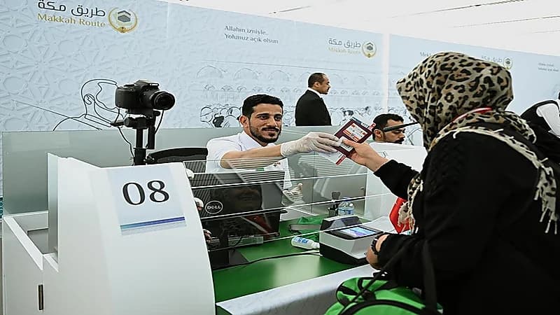مبادرة طريق مكة تنهي إجراءات دفعة من الحجاج الأتراك قبل توجههم للمملكة