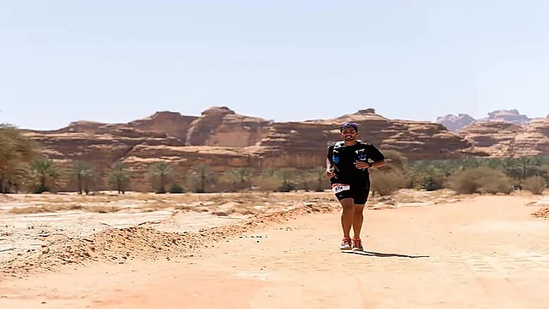 انطلاق سباق لهيب العلا الأول بمشاركة عدائين